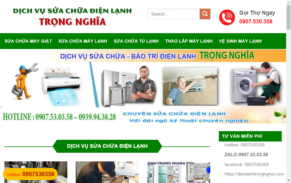 dienlanhtrongnghia.com