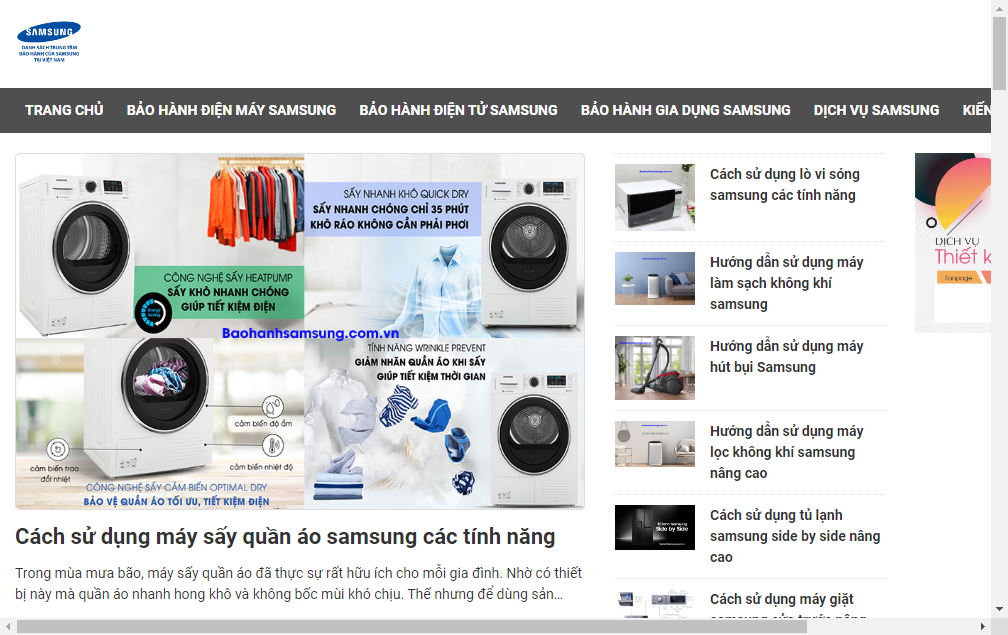 www.baohanhsamsung.com.vn